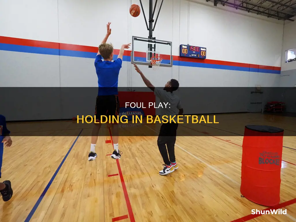 is holding a foul in basketball