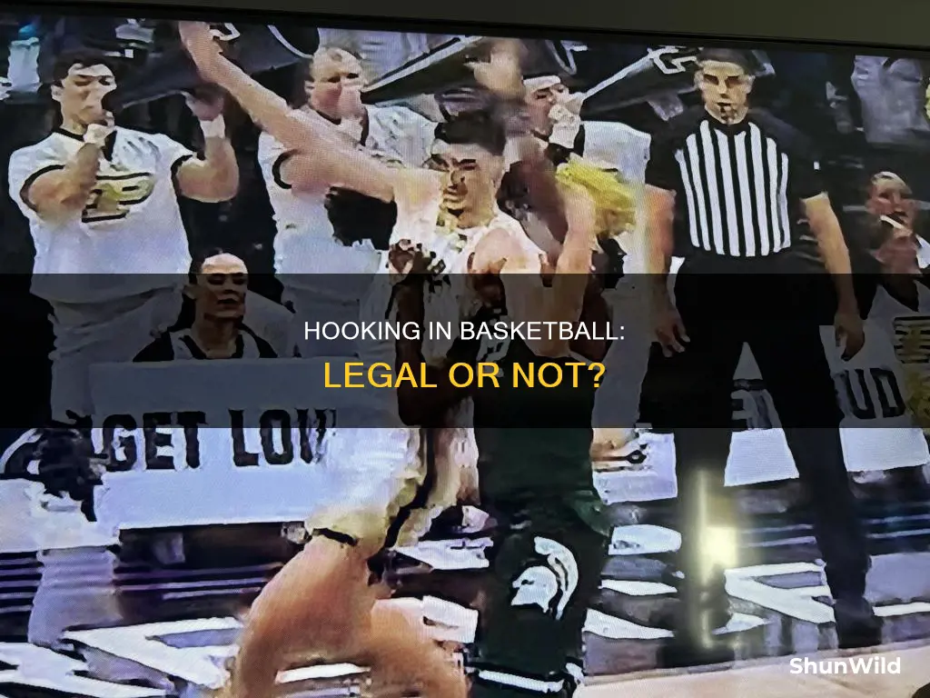 is hooking illegal in basketball