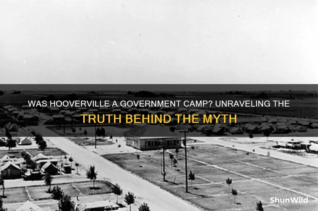 is hooverville a government camp