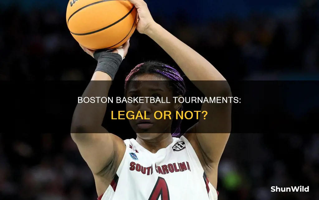 is hosting a basketball tournament in boston legal