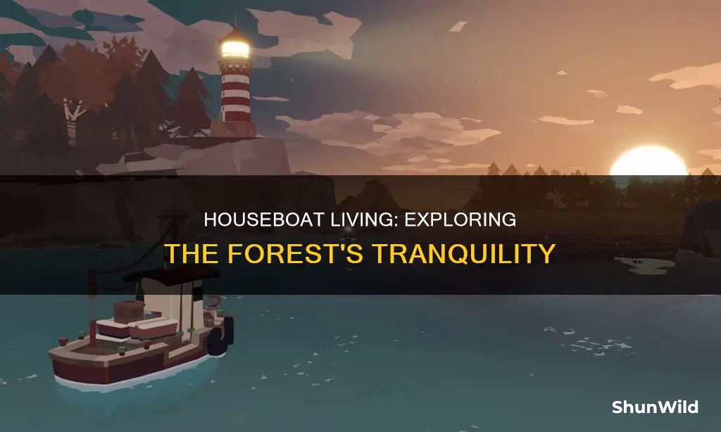 is house boat good the forest