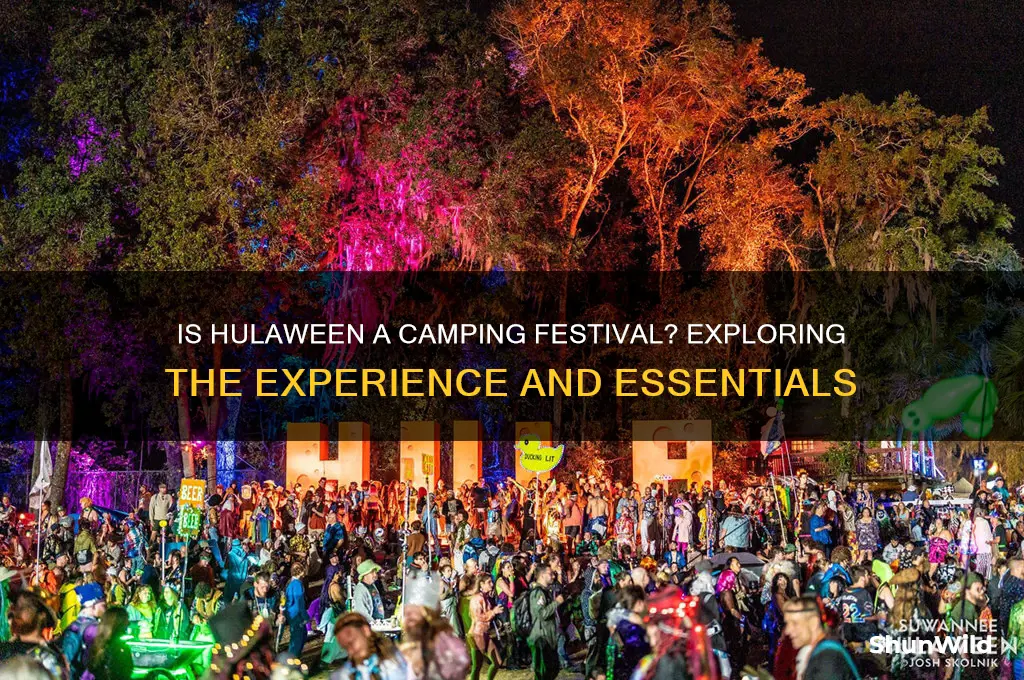 is hulaween a camping festival