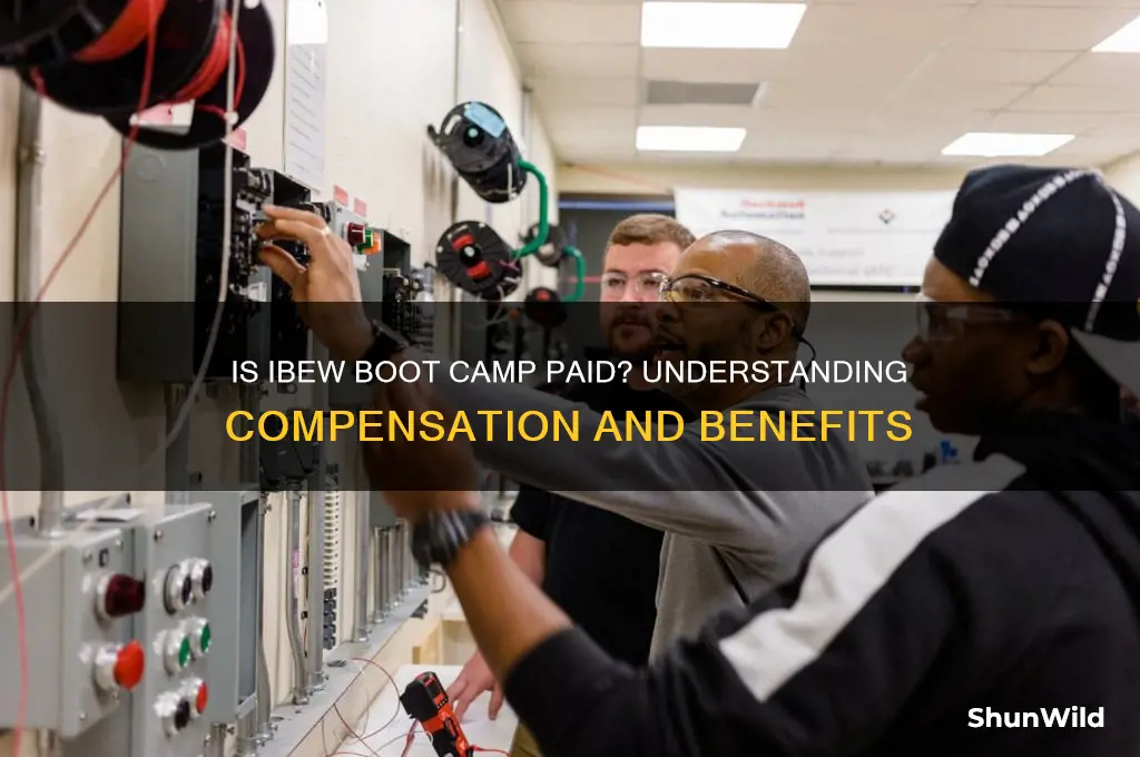 is ibew boot camp paid