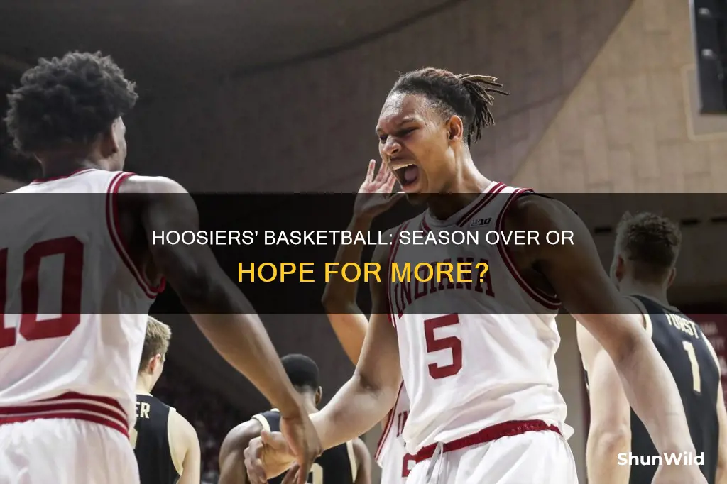 is indiana basketball over for the season
