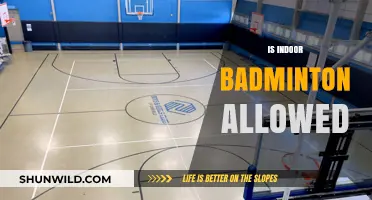 Badminton Indoors: Is It Permitted?
