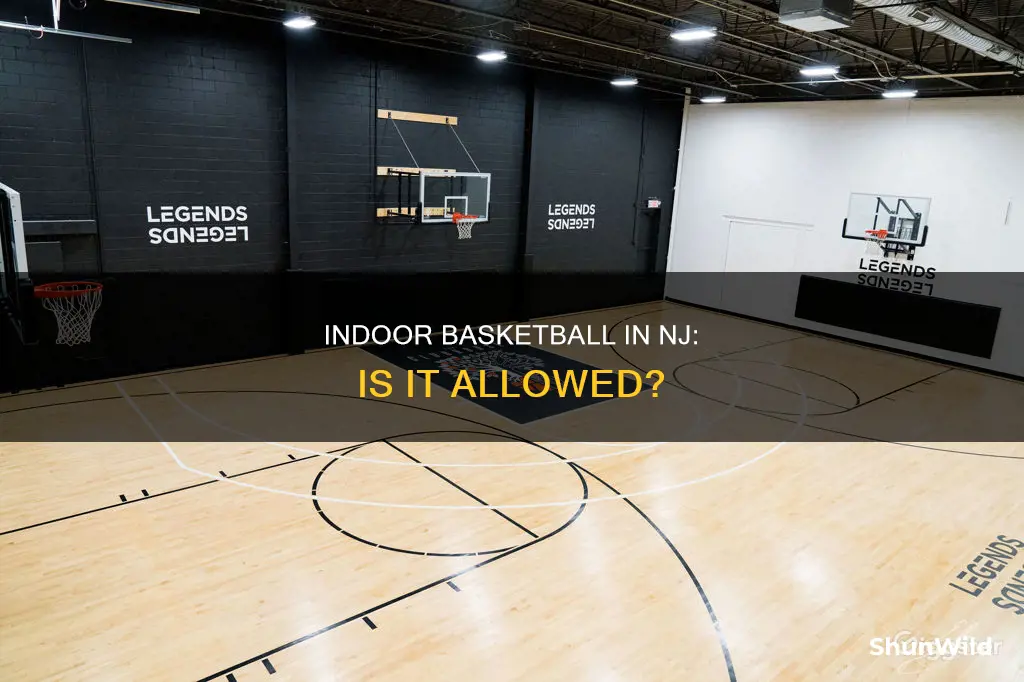 is indoor basketball allowed in nj