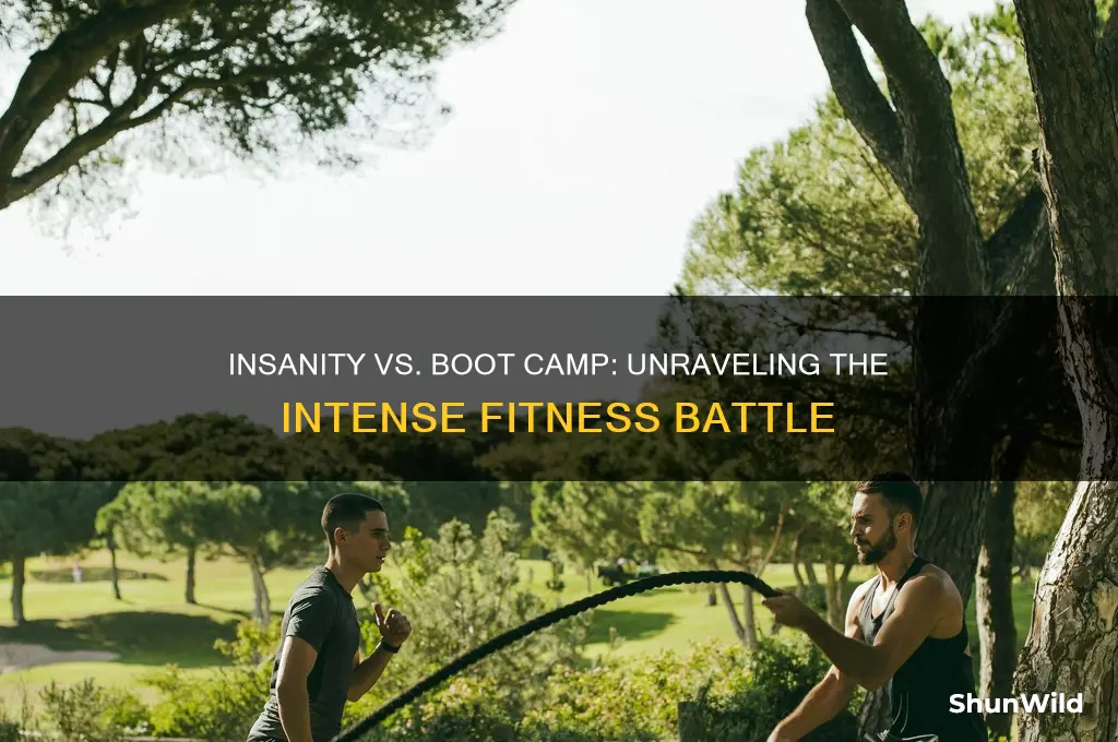 is insanity like boot camp