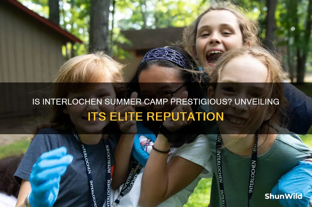 is interlochen summer camp prestigious