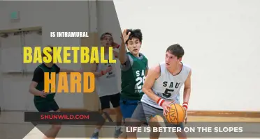 Intramural Basketball: Challenging Yet Accessible