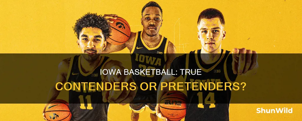 is iowa basketball for real
