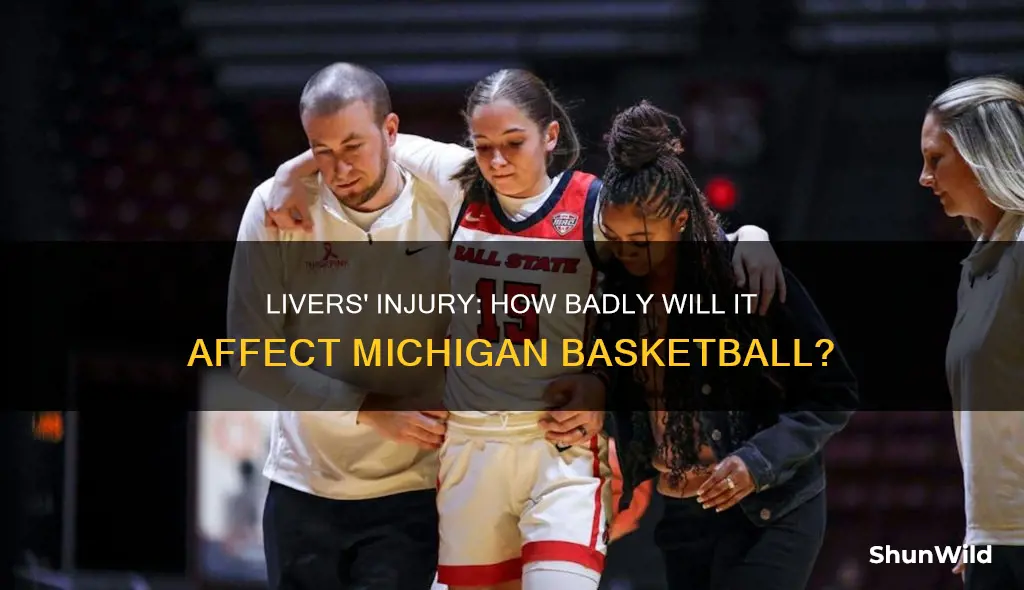 is isaah livers hurt michigan basketball