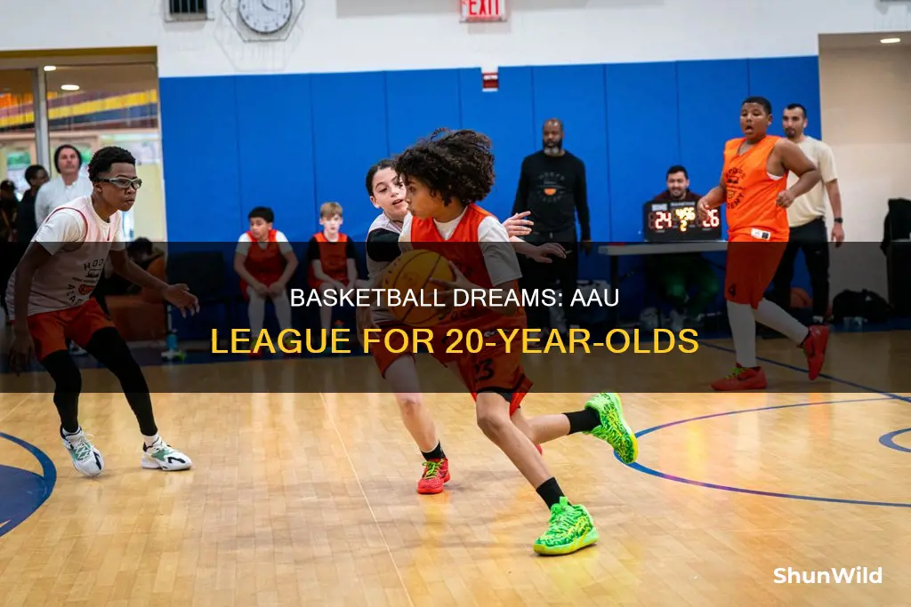 is it a aau basketball league for 20 year olds