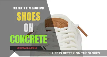 Concrete and Basketball Shoes: A Bad Mix?