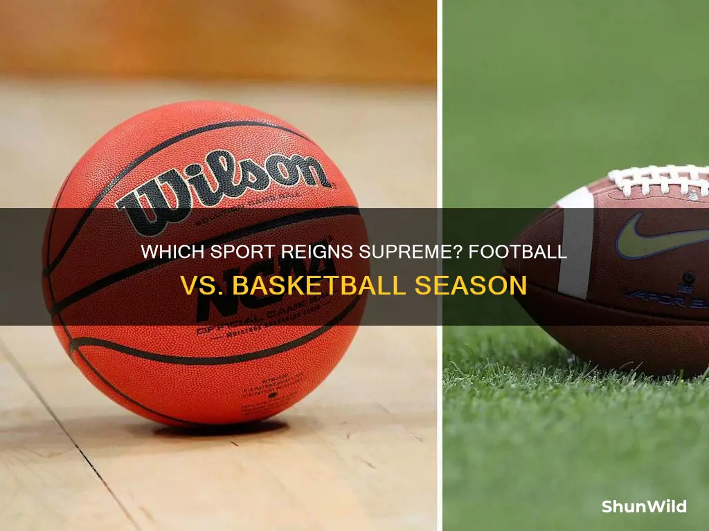 is it basketball season for football season