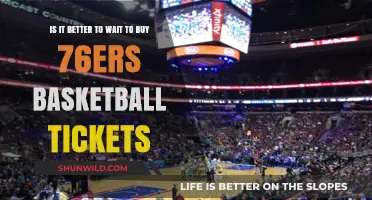 Buy 76ers Tickets Now or Later?