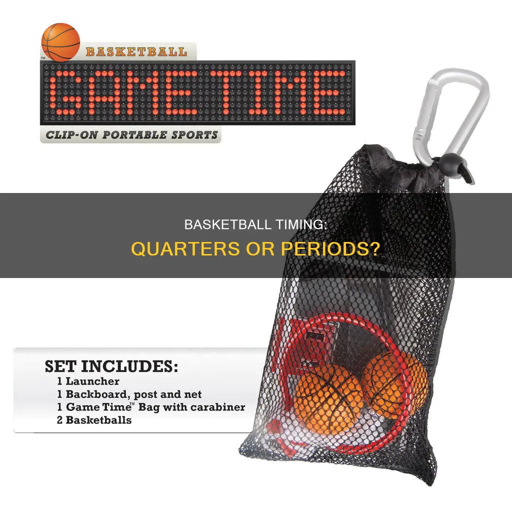 is it called quarters or periods in basketball