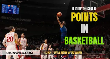 How Hard is Scoring 30 Points in Basketball?