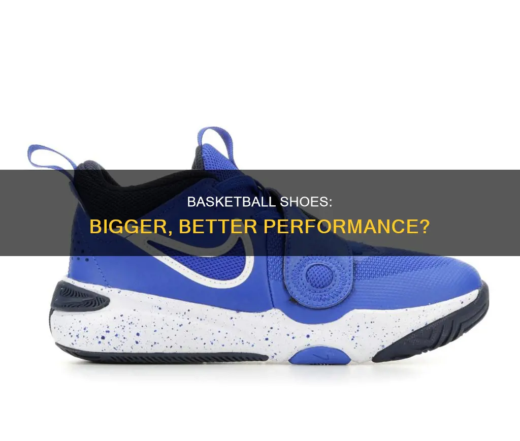 is it good for basketball shoes to run big