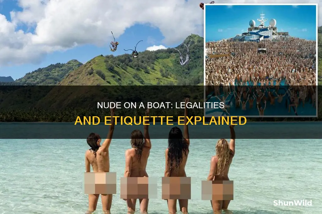 is it illegal to go nude on a boat