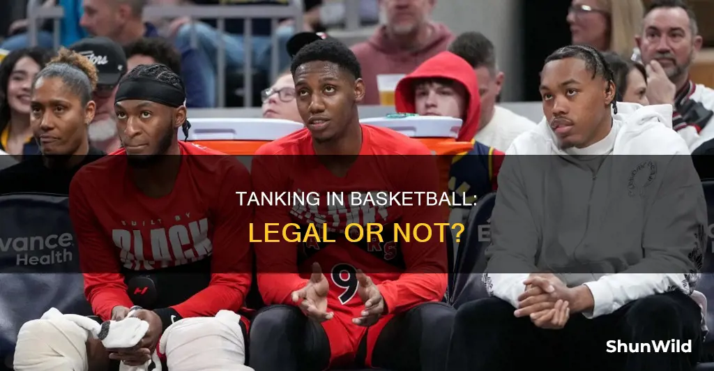 is it legal to tank in basketball