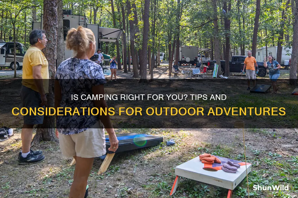 is it ok to camp