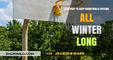 Winter Basketball Storage: Safe or Not?