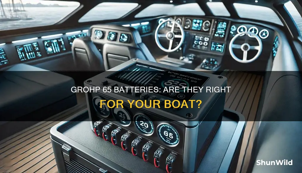 is it possible my boat has grohp size 65 batteries