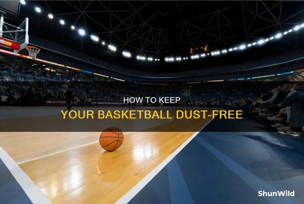 is it possible to keep dust off of a basketball