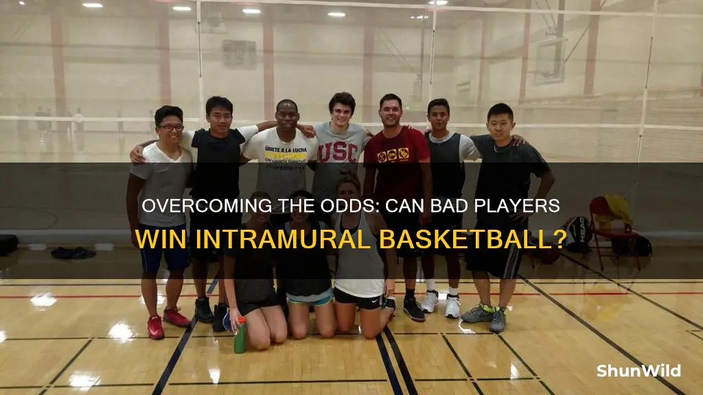 is it possible to win intramural basketball if you