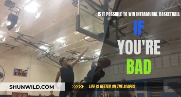 How Bad Players Can Win Intramural Basketball