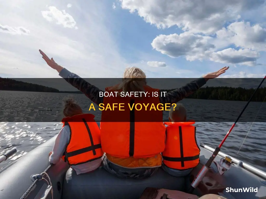 is it safe to go on a boat