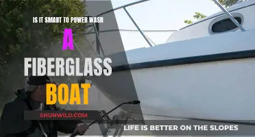 Power Washing Fiberglass Boats: Safe or Not?