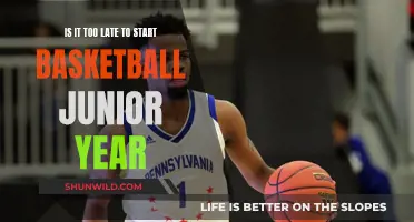 Starting Basketball in Junior Year: Am I Too Late?
