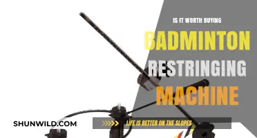Badminton Restringing Machine: Worth the Investment?