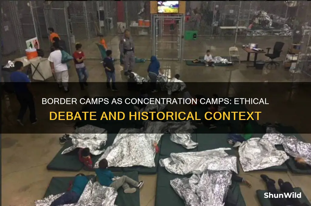 is it wrong to call the border camps concentration camps