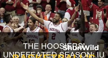 is iu basketball undefeated
