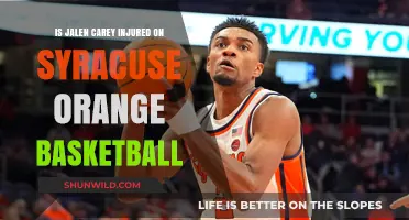 Syracuse Orange Basketball: Jalen Carey's Injury Woes