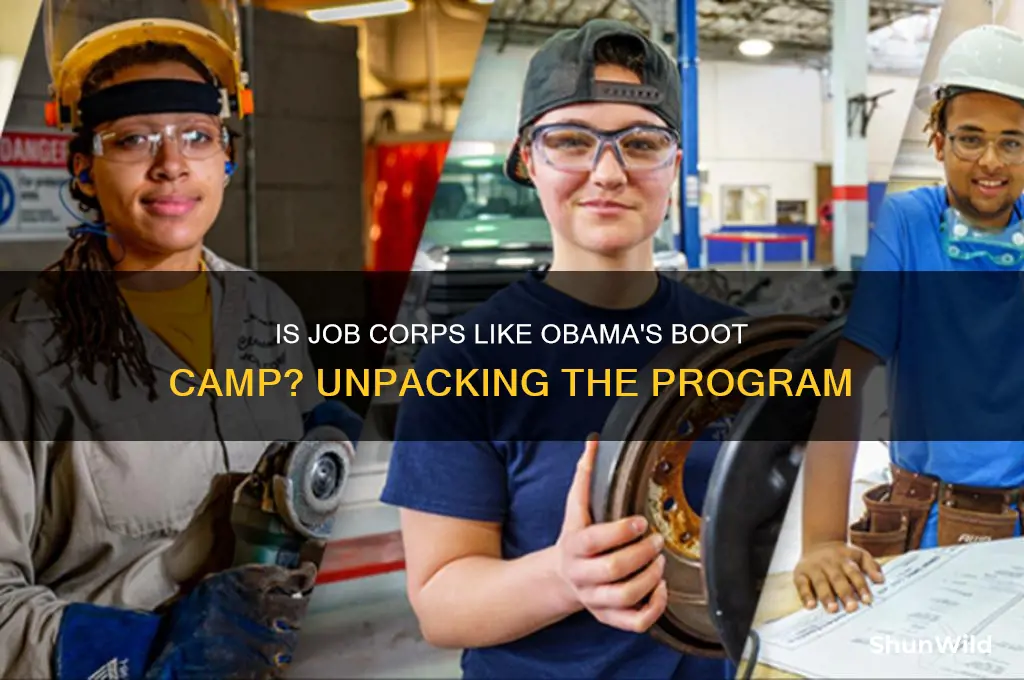 is job corps an obama like boot camp