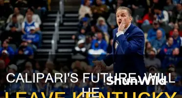 is john calipari leaving kentucky basketball