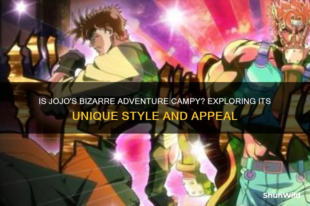 is jojo bizarre adventure camp