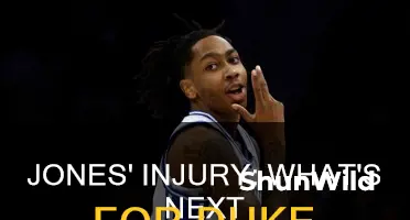 is jones hurt duke basketball
