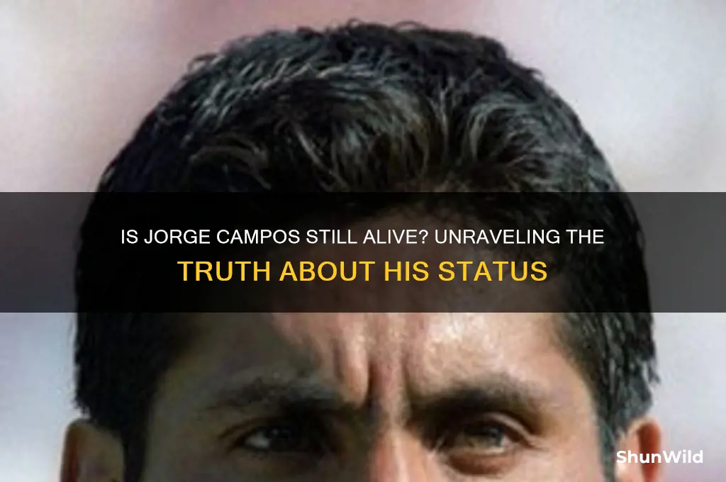 is jorge campos alive