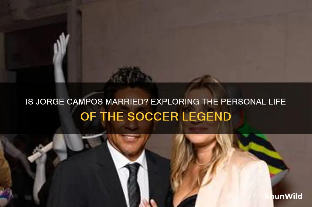 is jorge campos married
