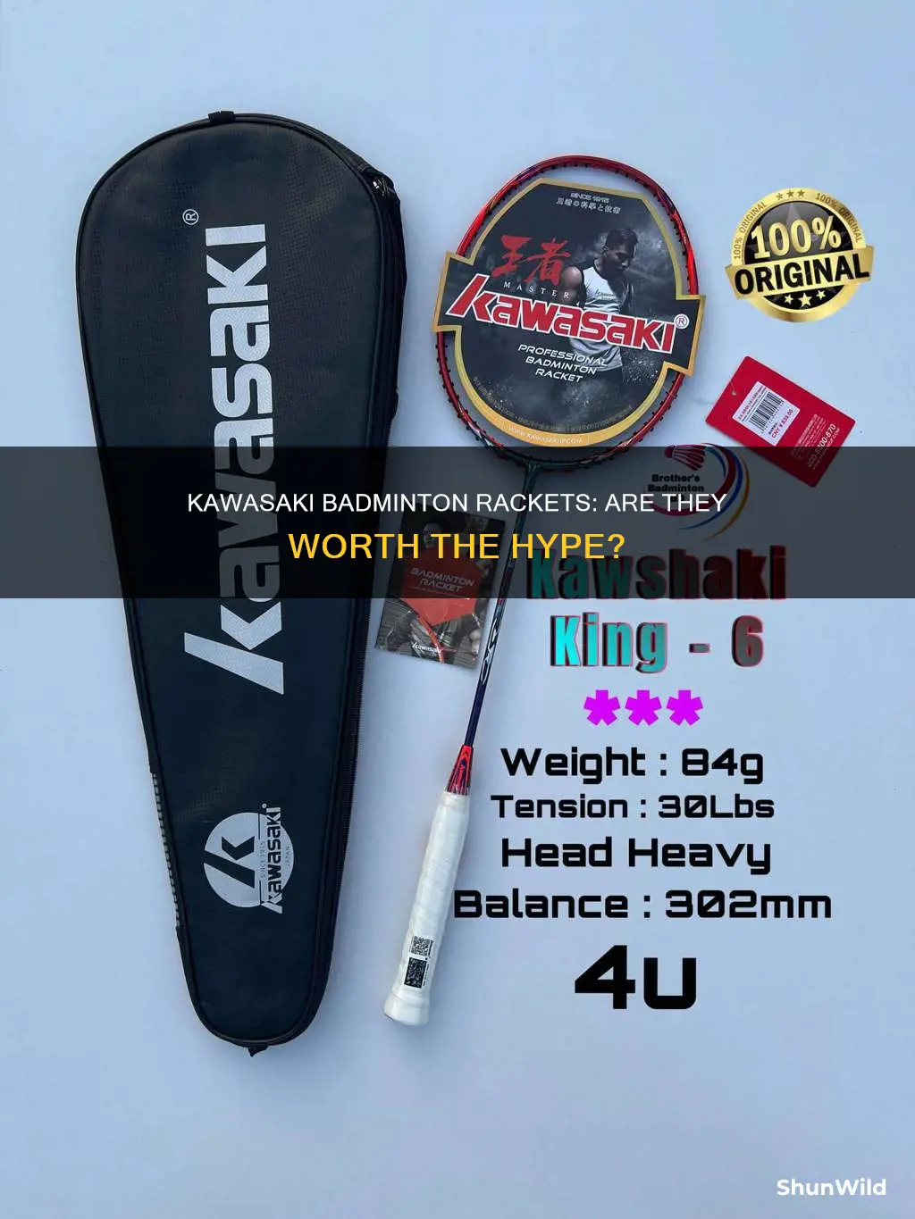 is kawasaki badminton racket good