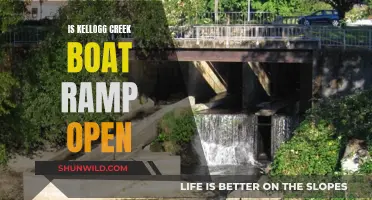 Kellogg Creek Boat Ramp: Open or Closed?