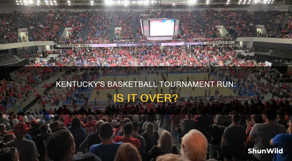 is kentucky still in the basketball tournament
