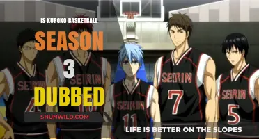 Kuroko's Basketball: Season 3 English Dubbed Release