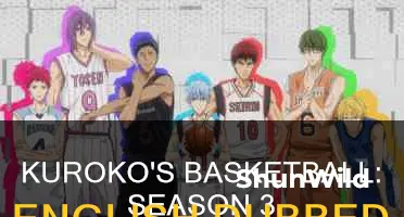 is kuroko basketball season 3 dubbed
