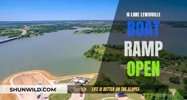 Boat Launches at Lake Lewisville: Open for Business?