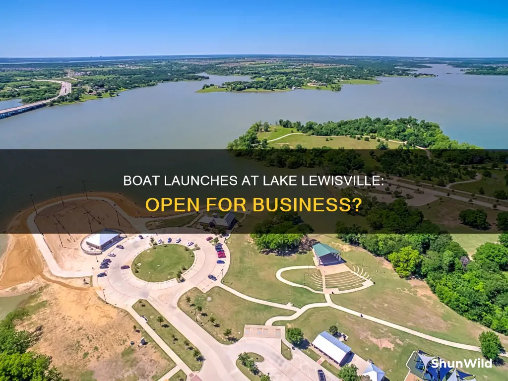 is lake lewisville boat ramp open